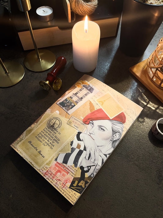 ''Parisian Chic'' - Scrap Notebook